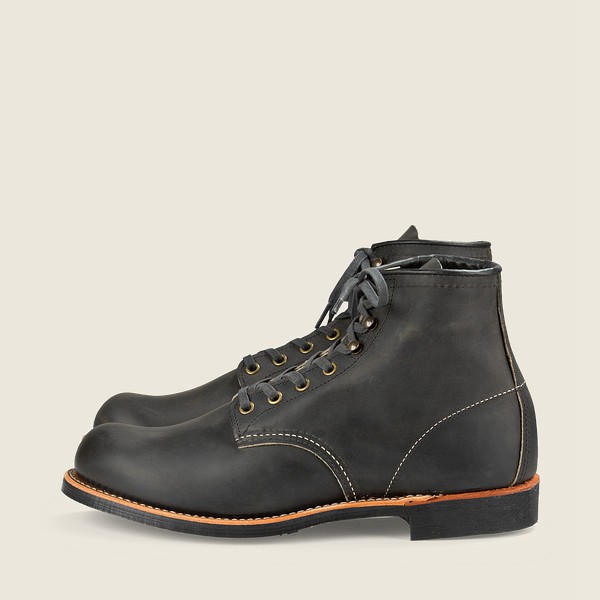 Red Wing Heritage Boots Blacksmith - 6-Inch Rough & Tough Læder - Mørke Grå - Herre 7819-WHQIR